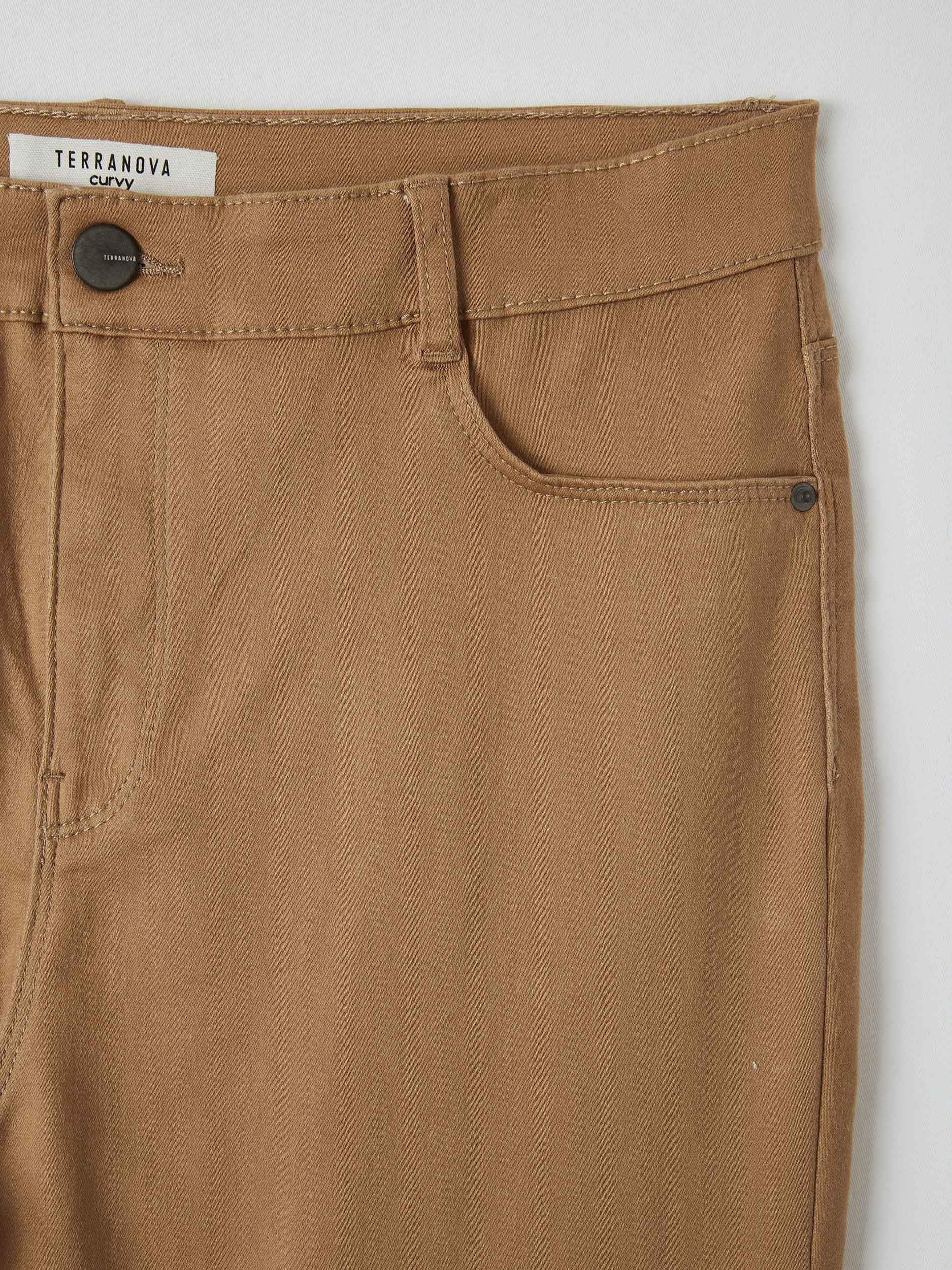 dark brown skinny pants