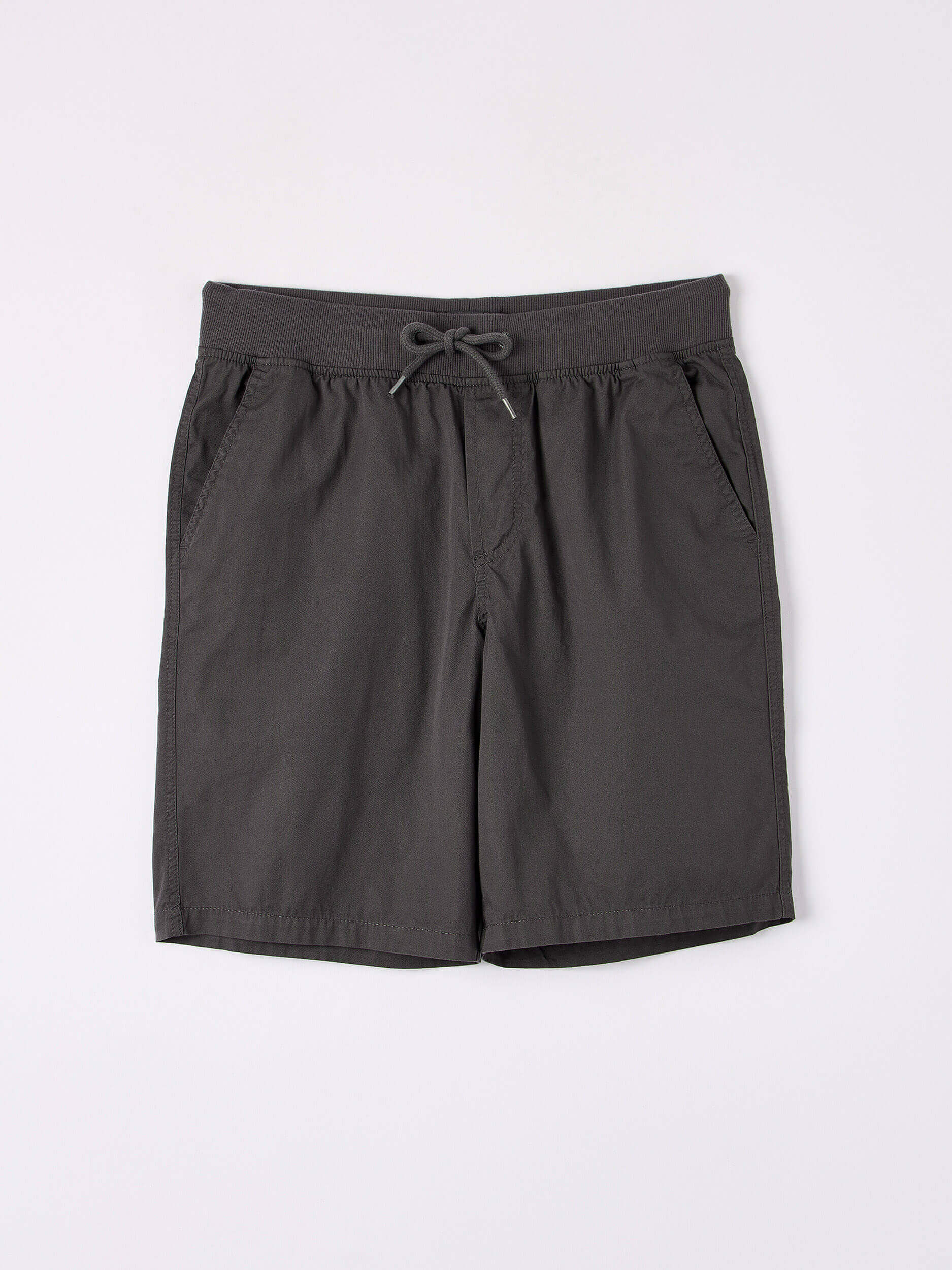 grey jogger shorts