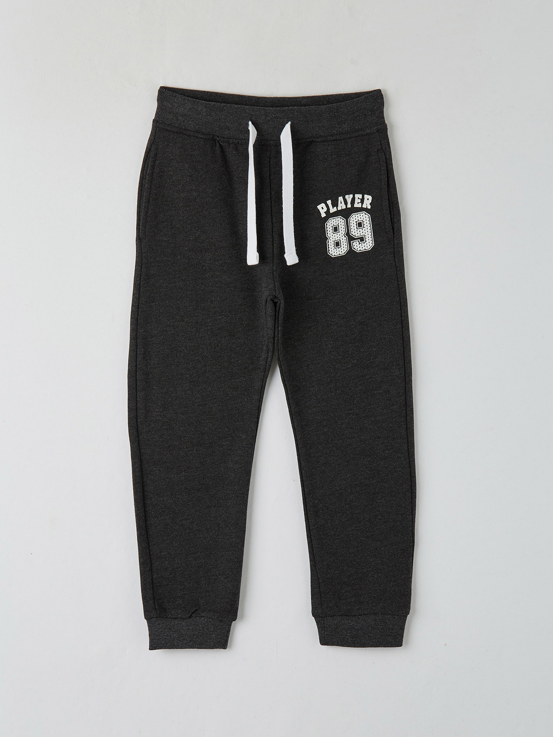 dark grey jogging bottoms