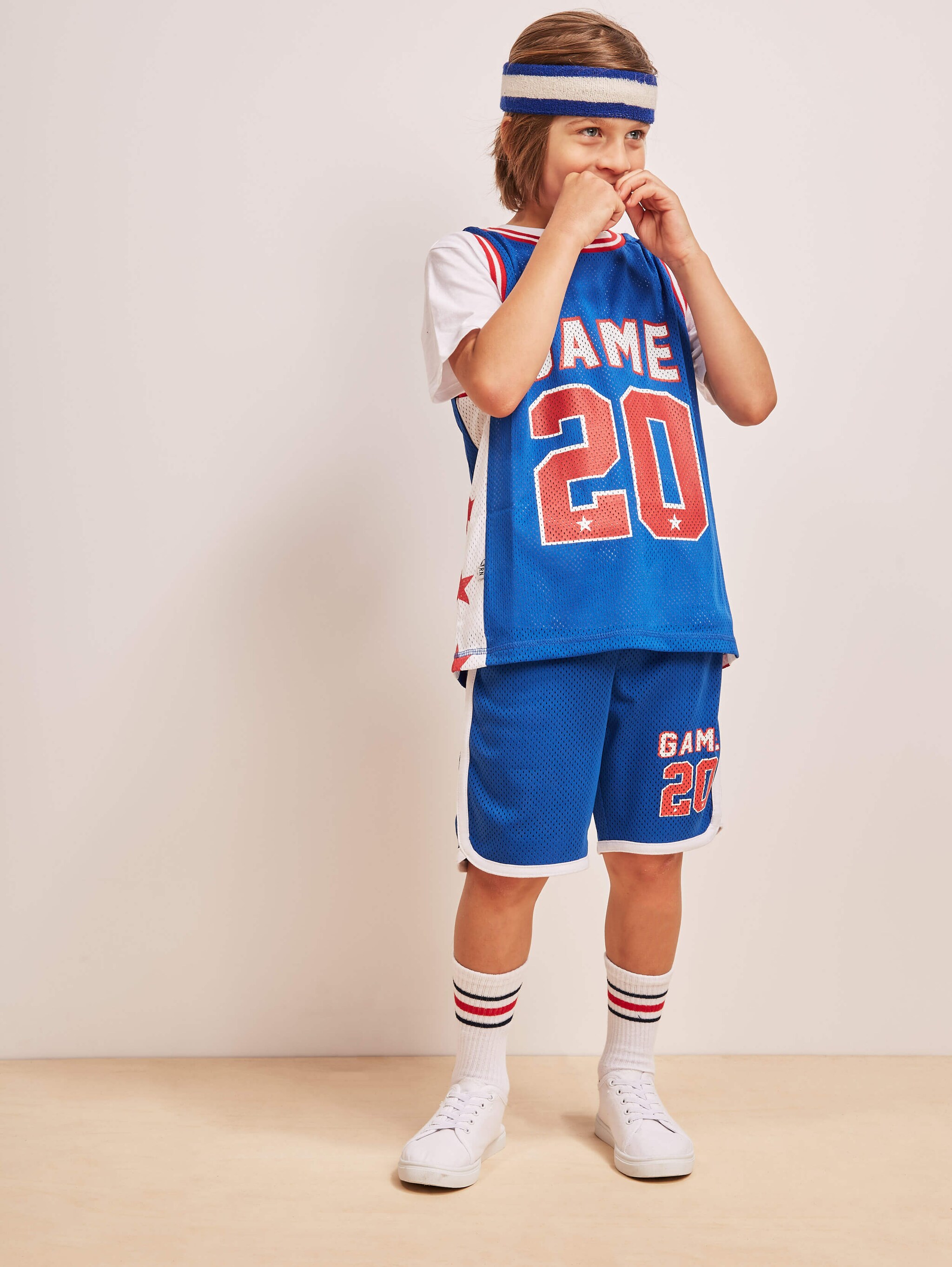 Mesh Basketball Shorts Bluette Acquista Online Terranova