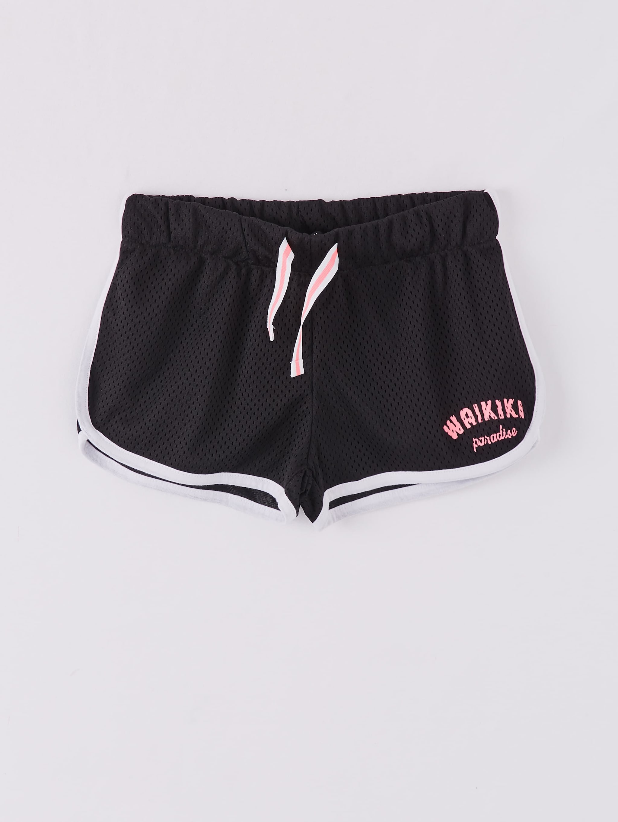 Mesh Shorts With Small Print Black Ultrablack Acquista Online