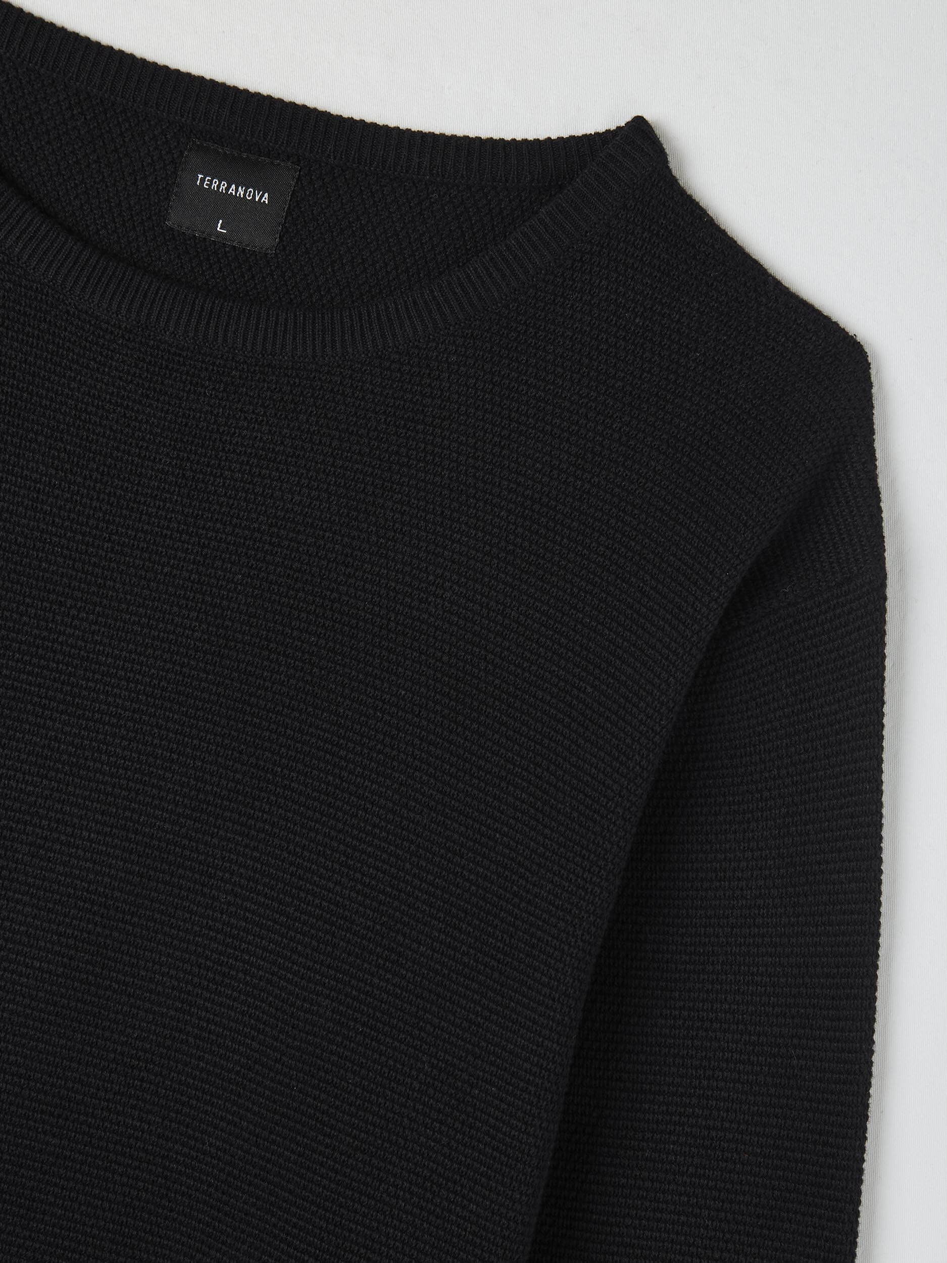 buy black knitted jumper