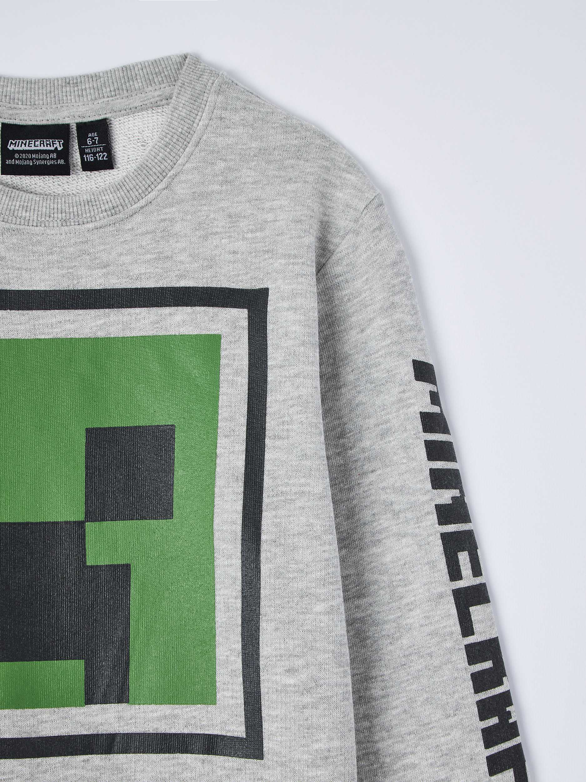 minecraft boys sweatshirt