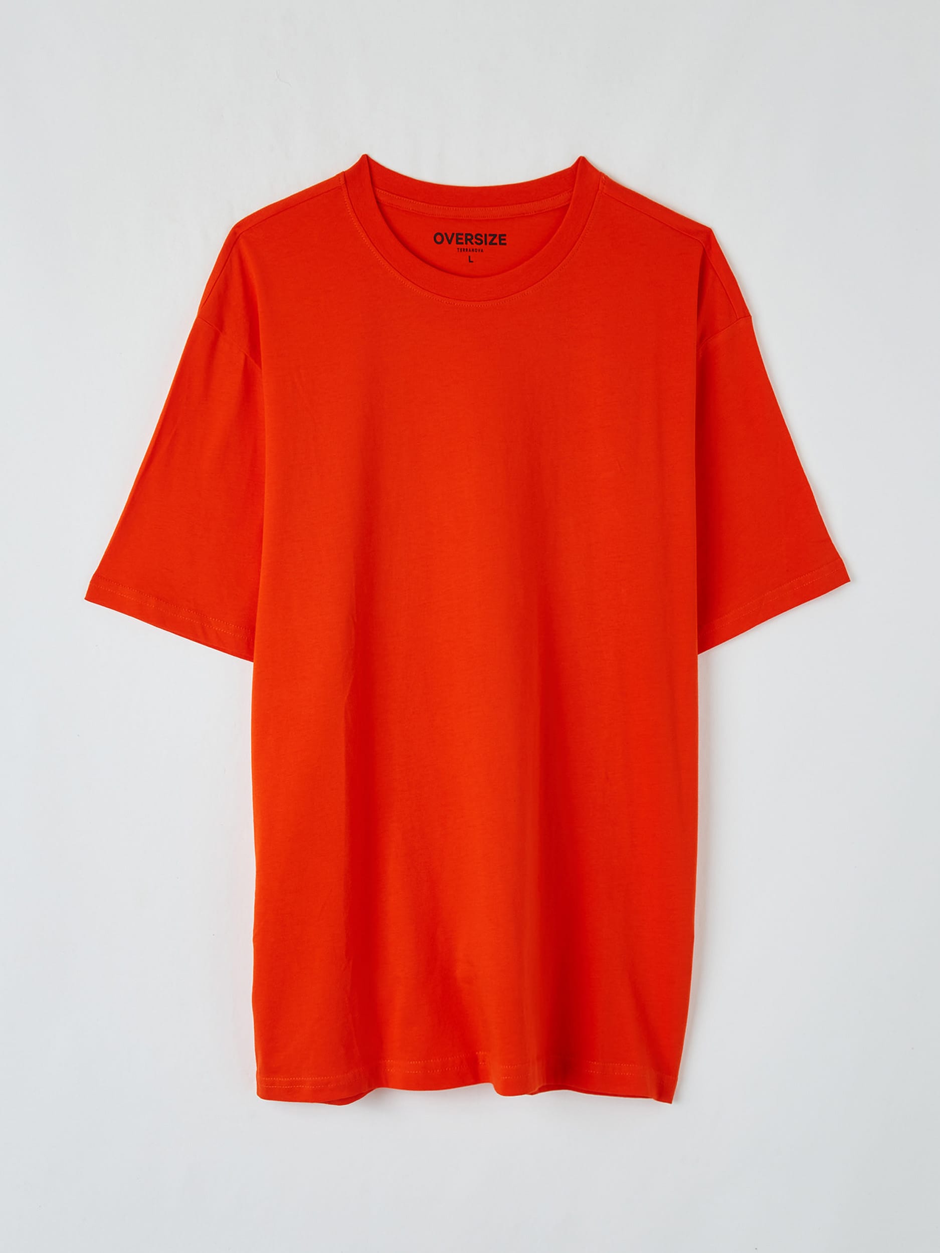 plain orange shirt