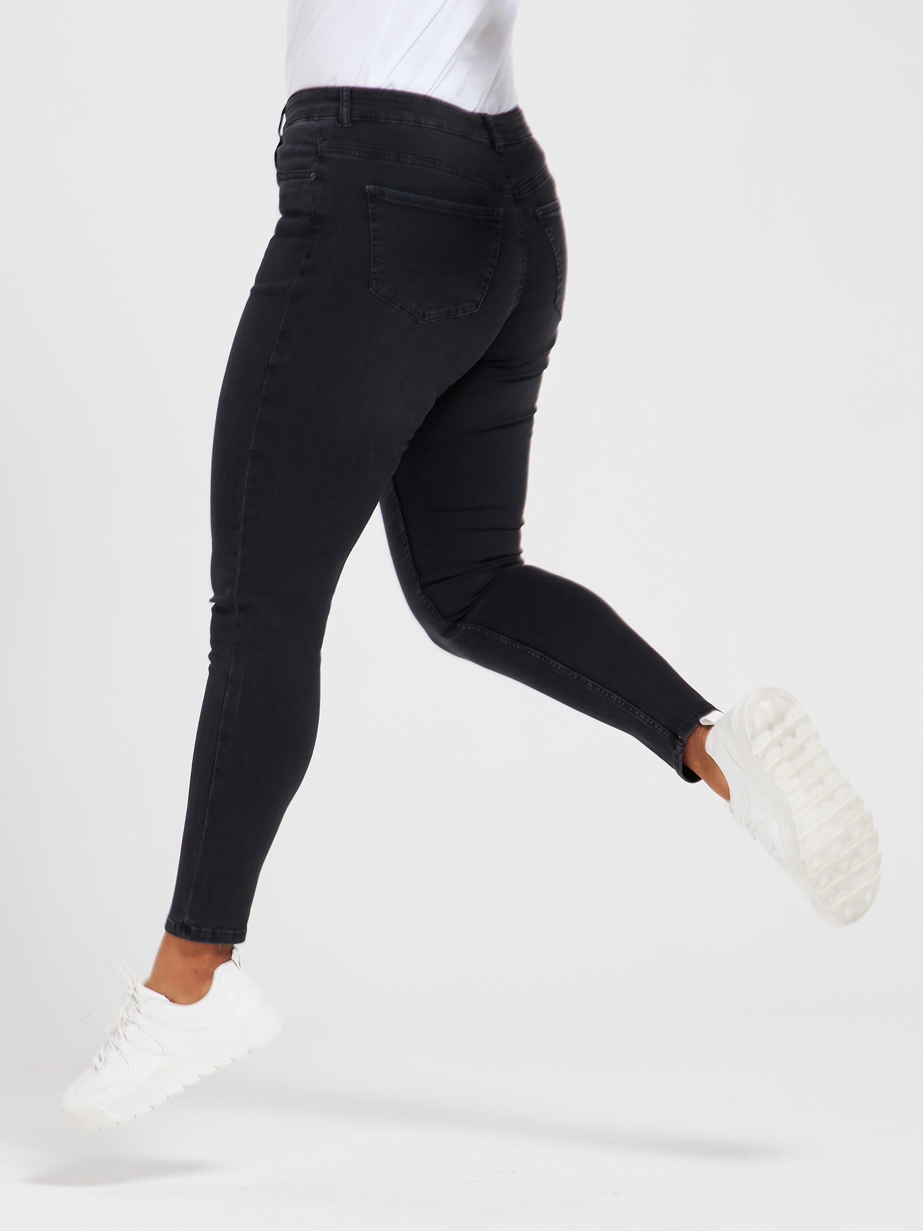high waisted skinny jeans long leg