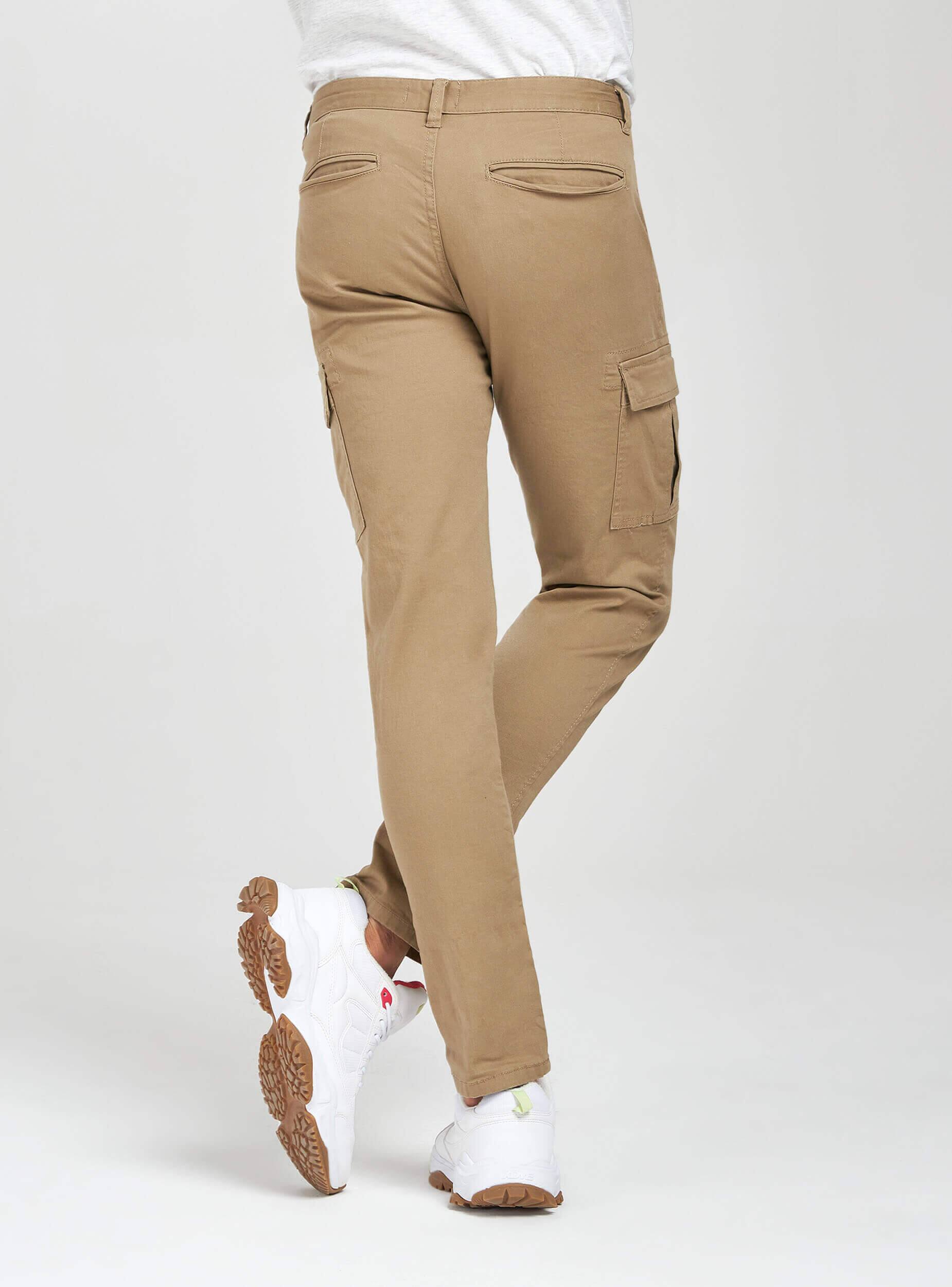 cargo beige trousers