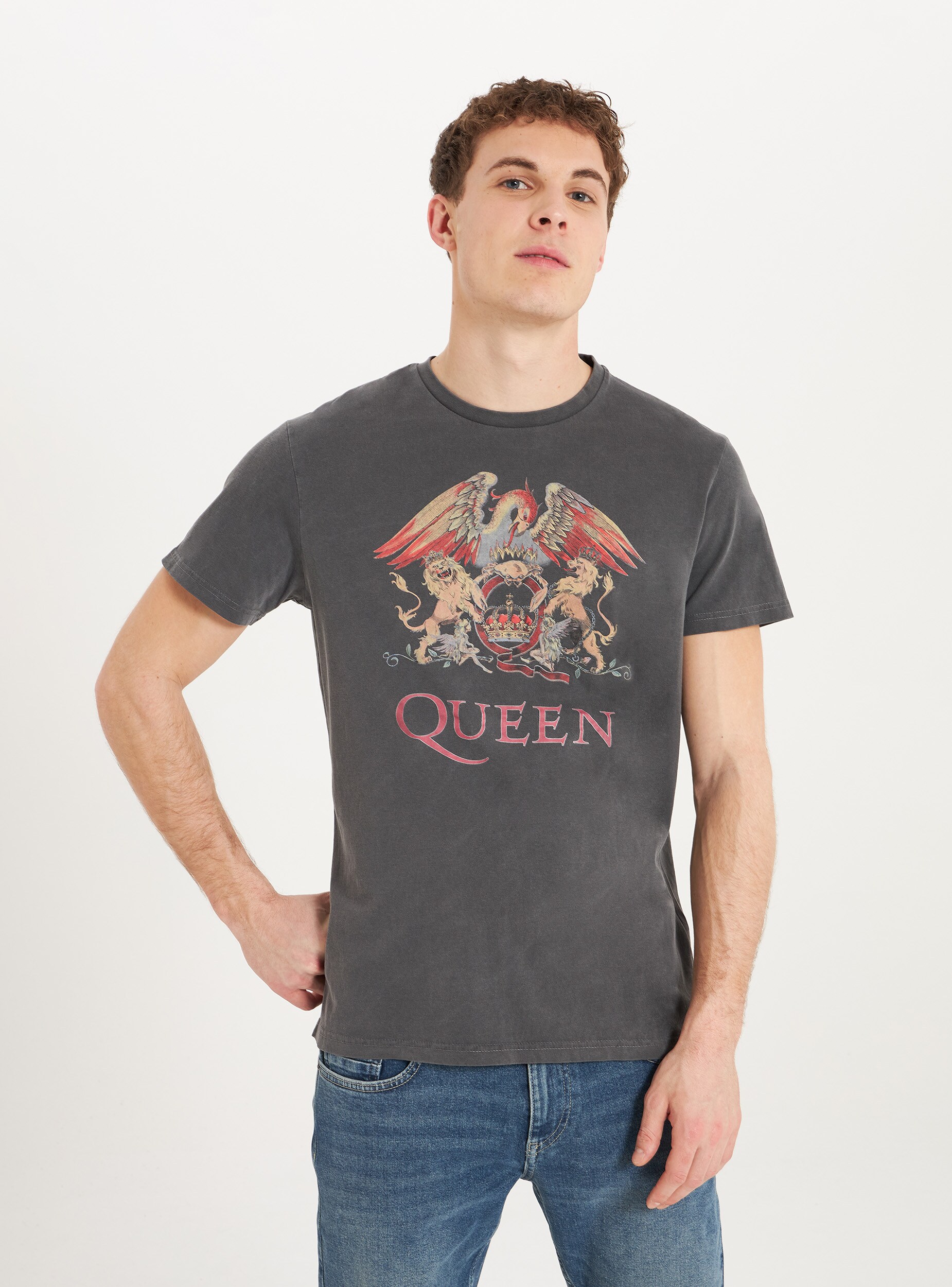 camiseta queen hombre