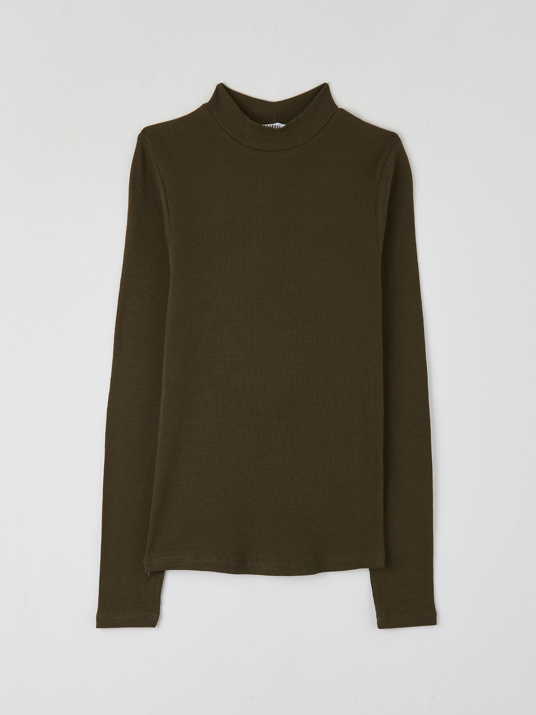 military mock turtleneck