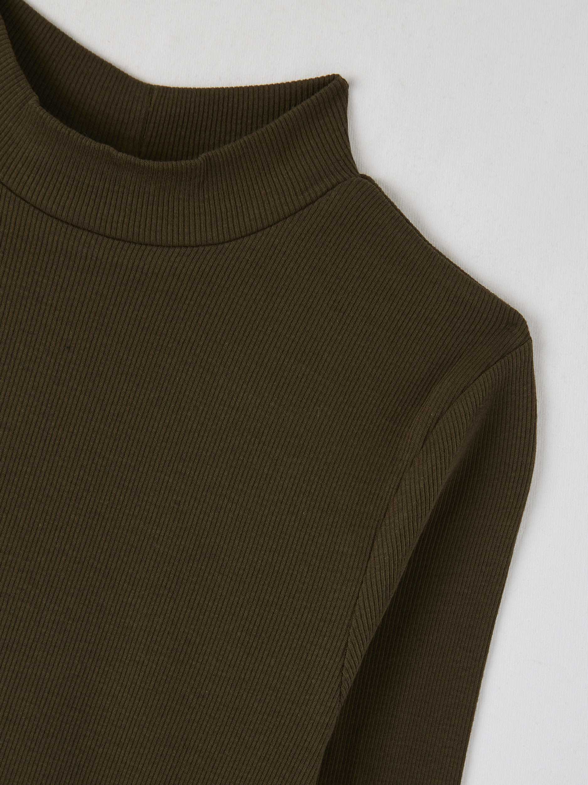 military mock turtleneck