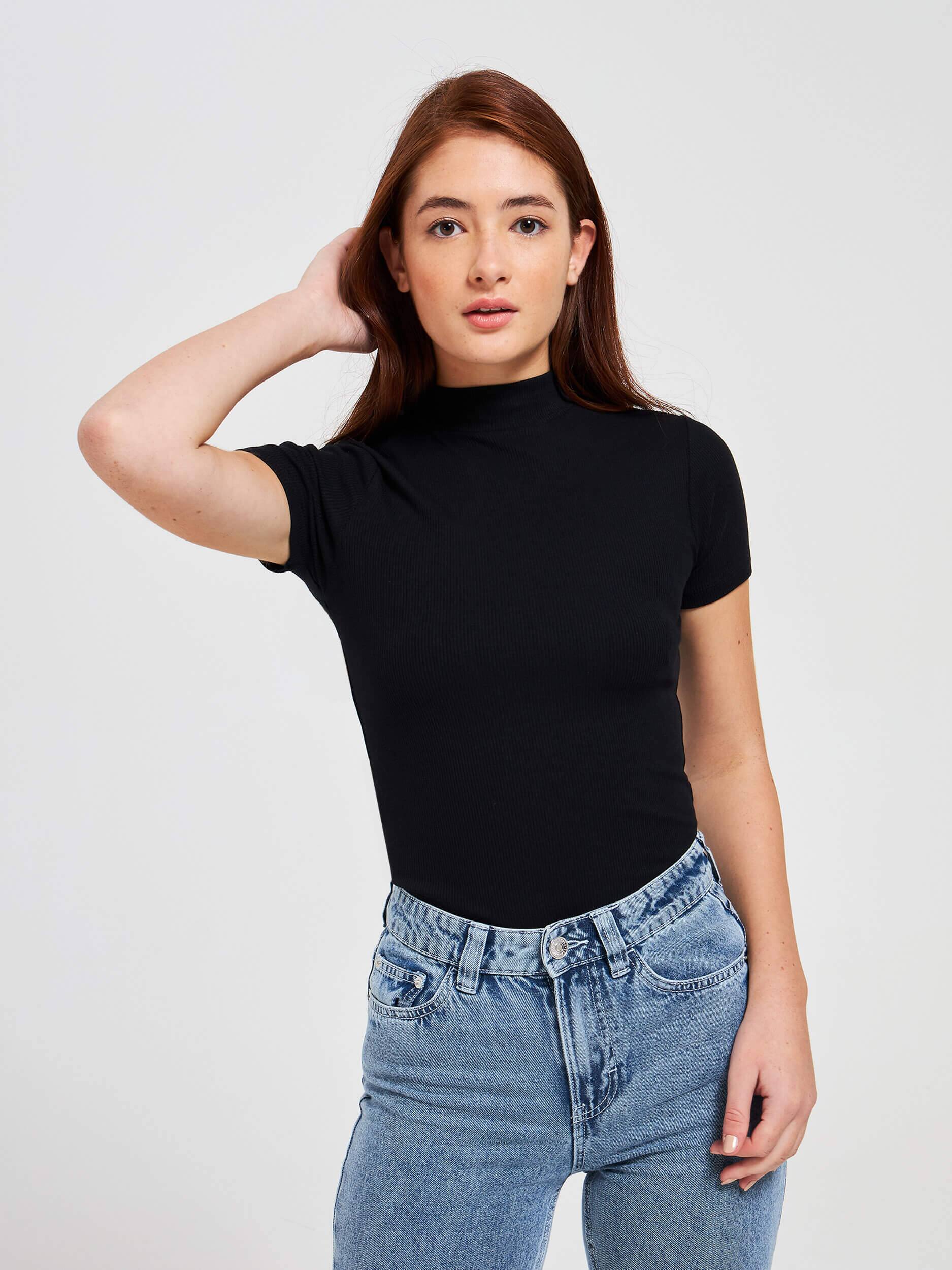 turtleneck t shirt