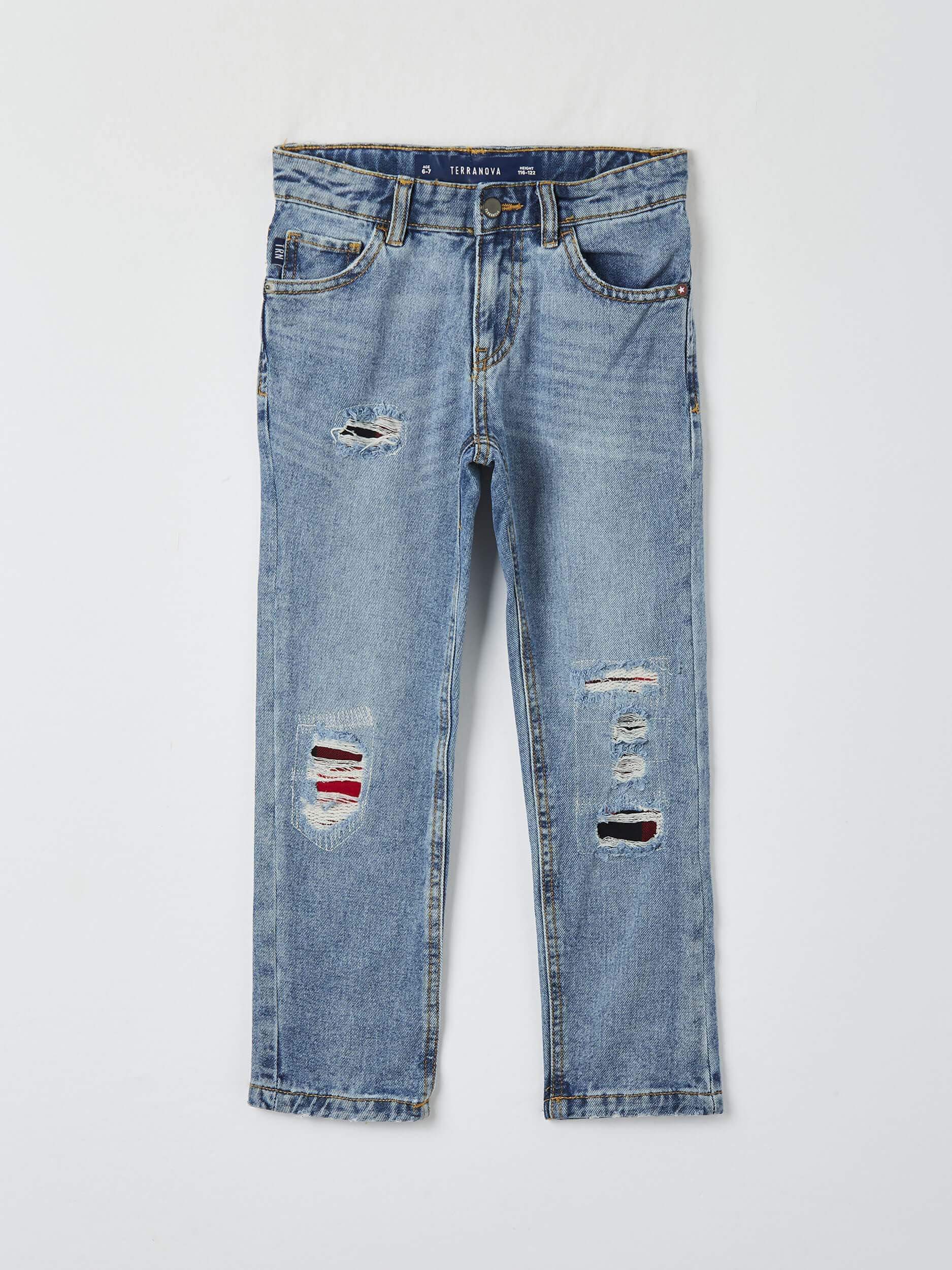 ripped blue jeans boys