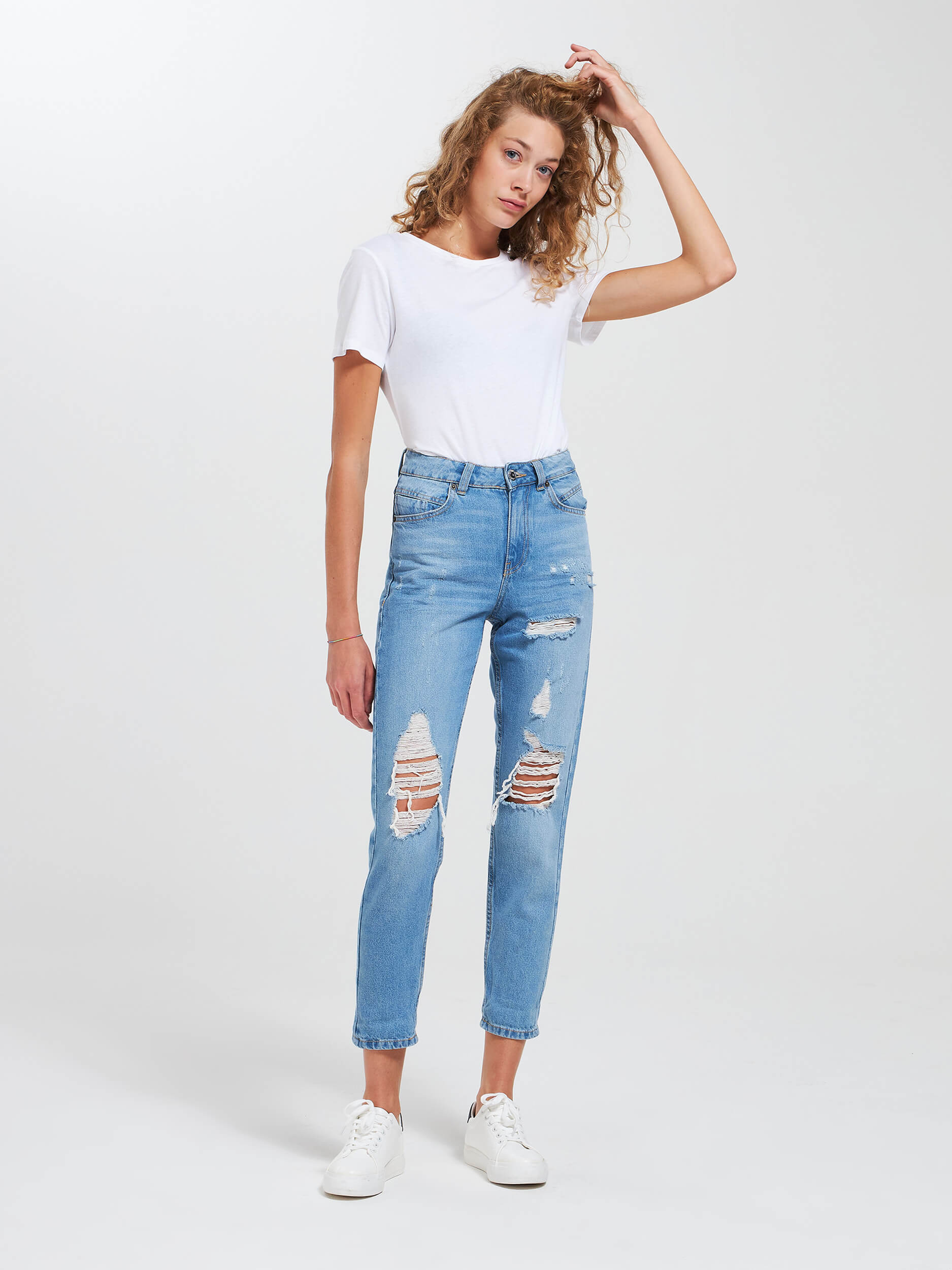 ripped mom jeans cheap