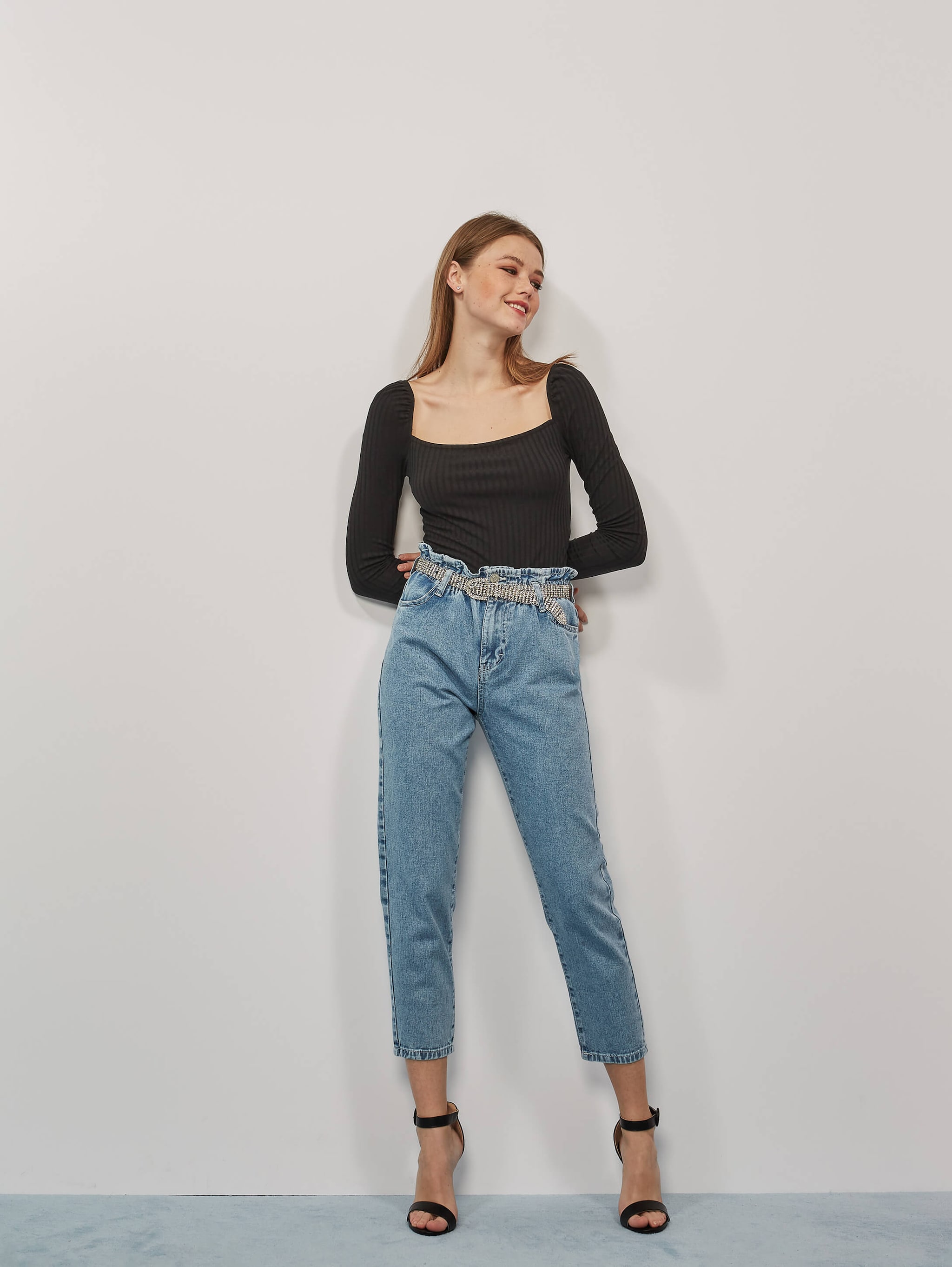 paper bag denim