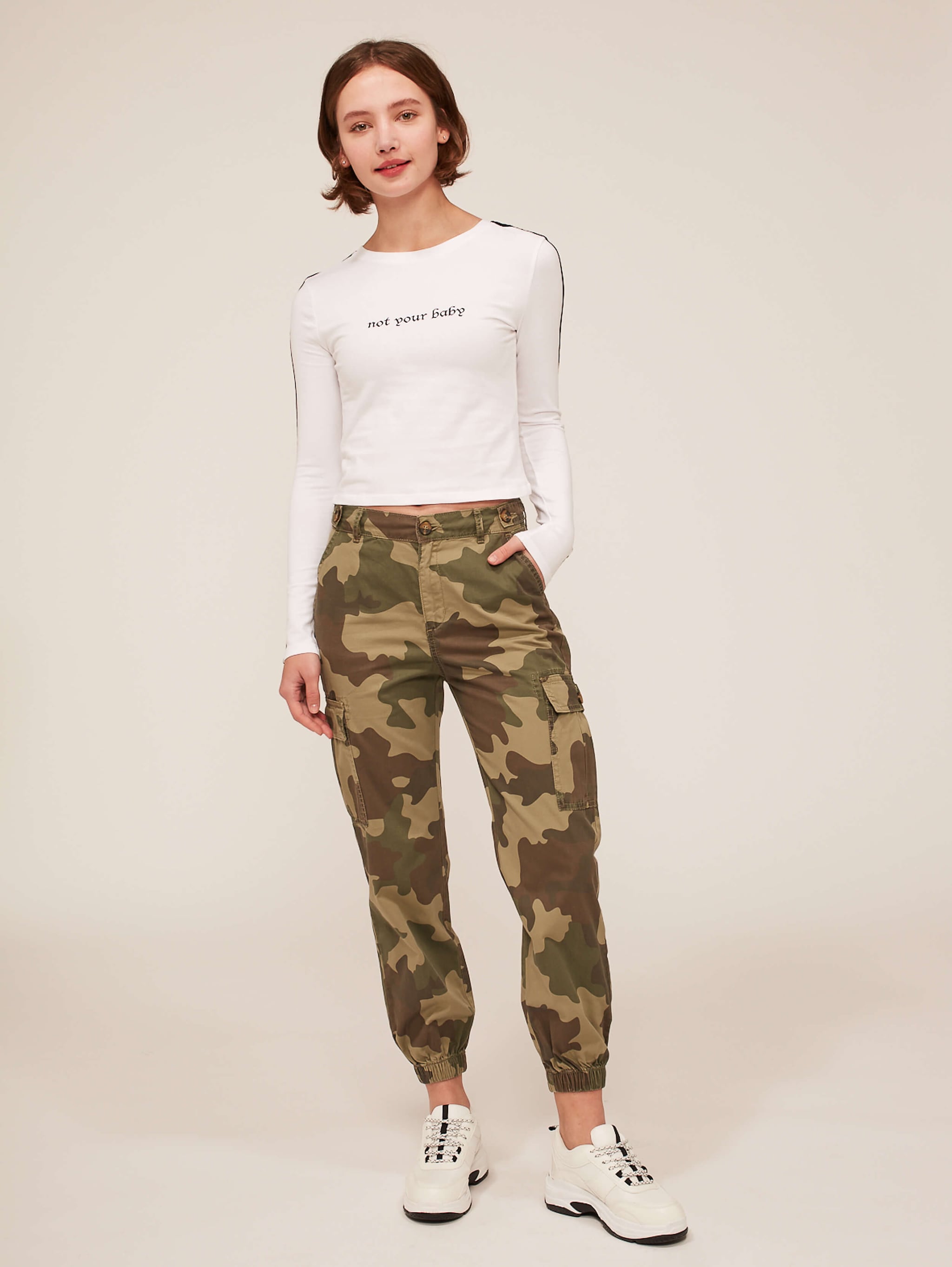 female cargo trousers