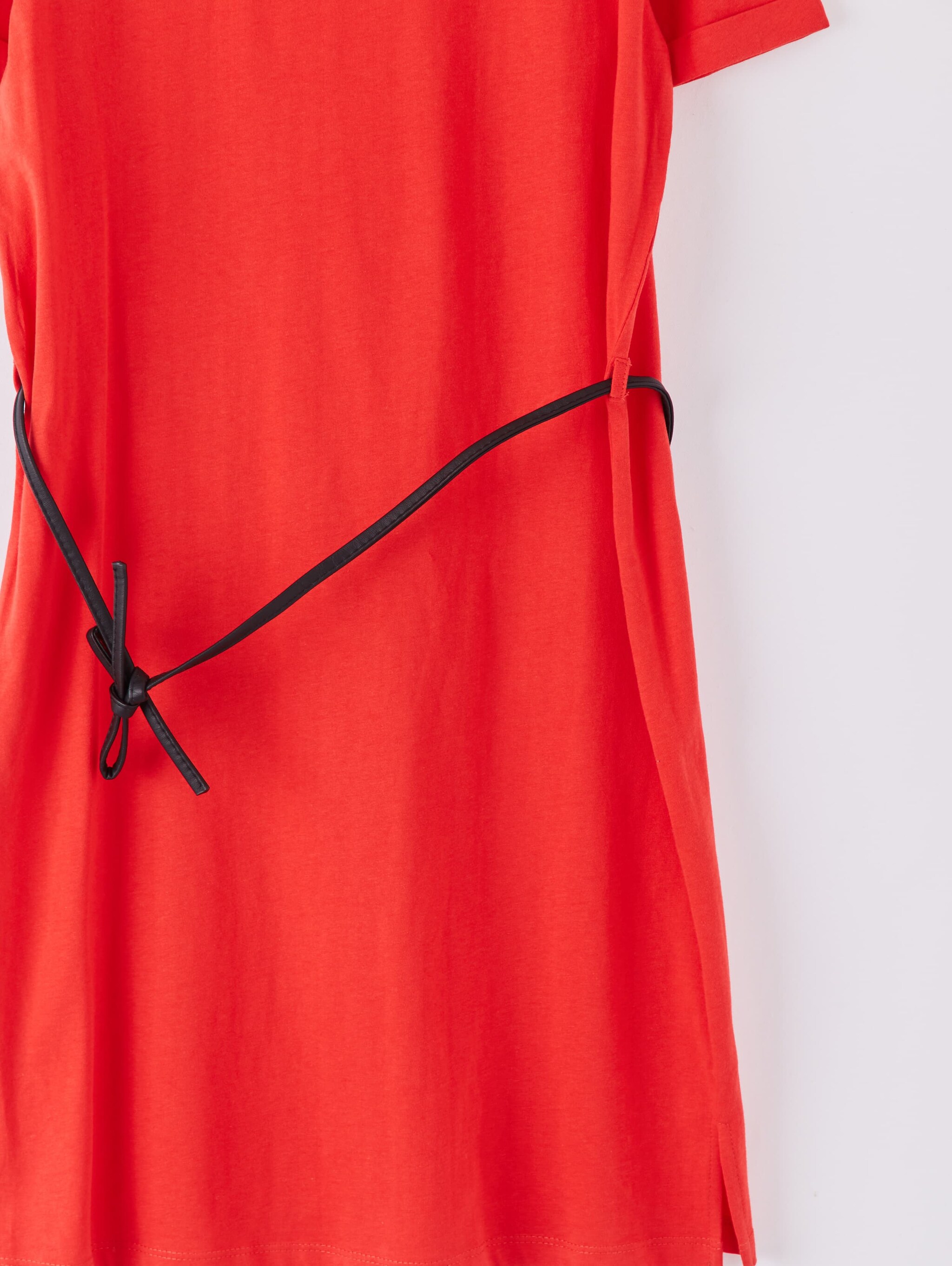 red t shirt maxi dress