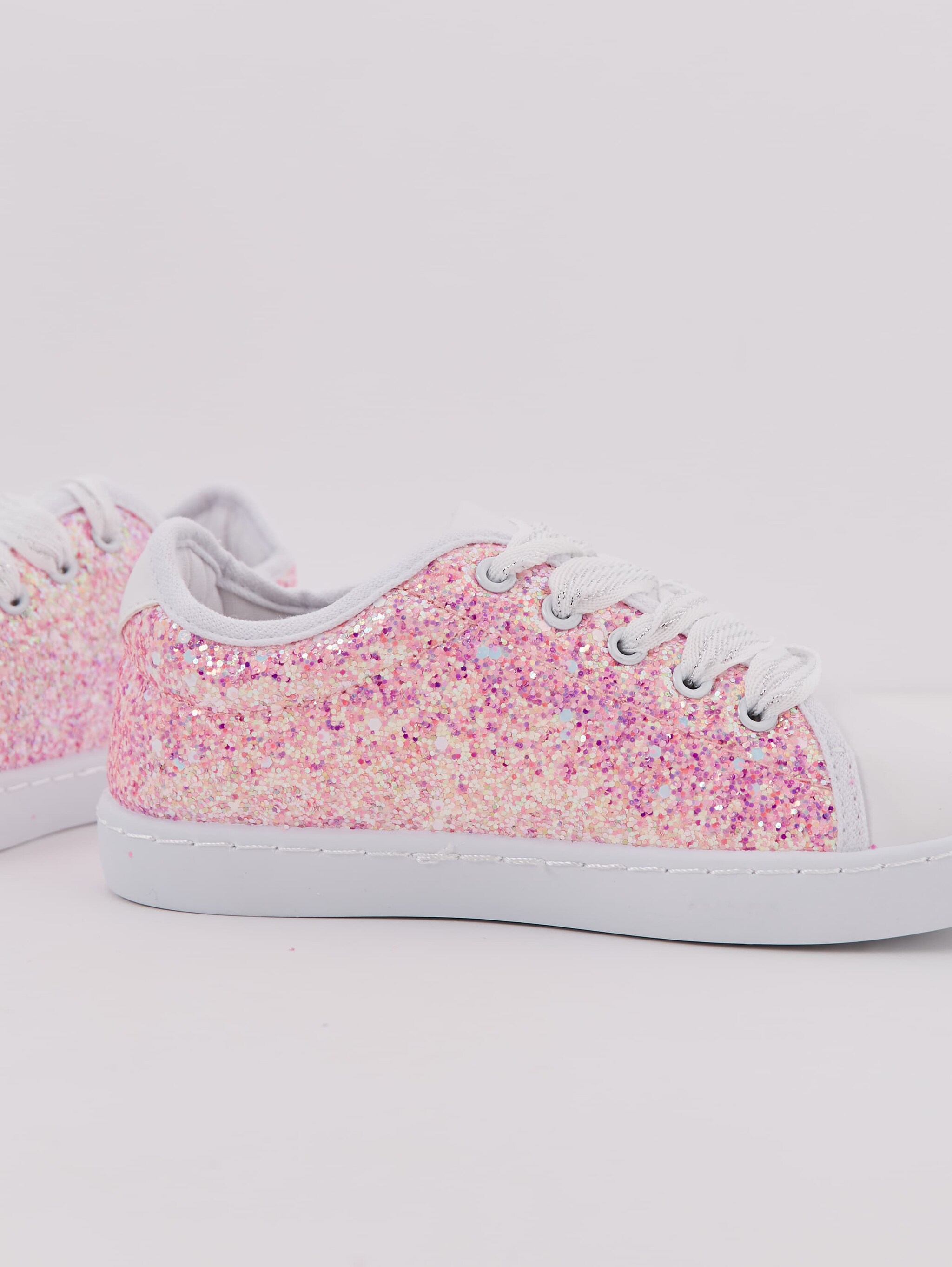 Pink light Glitter trainers - Buy 