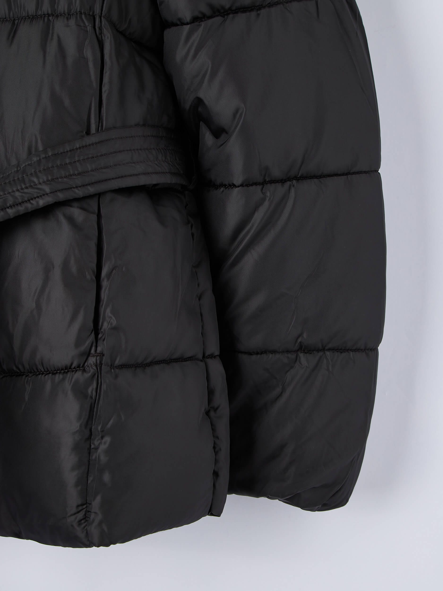 short black quilted jacket