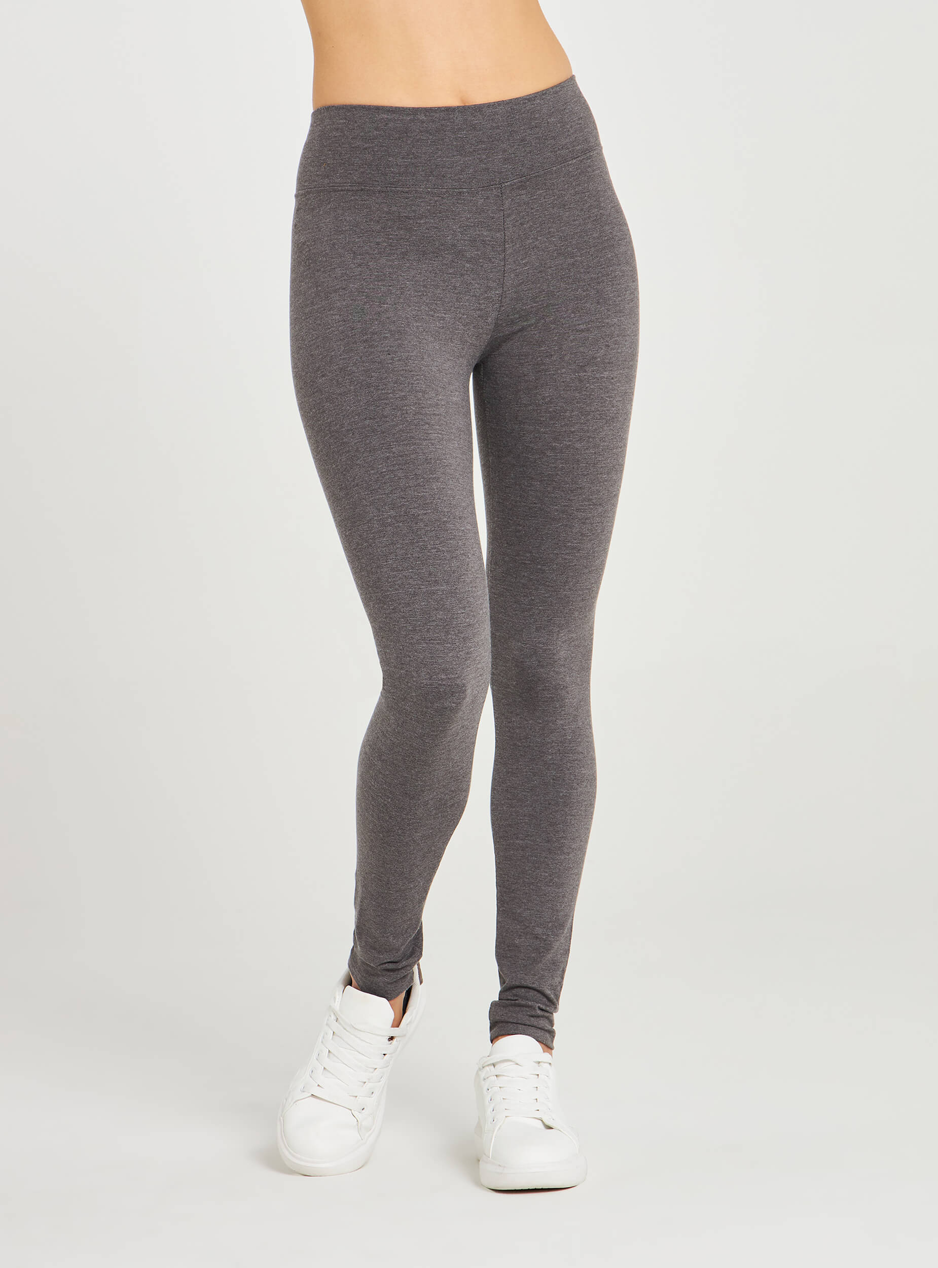 grey high waisted leggings