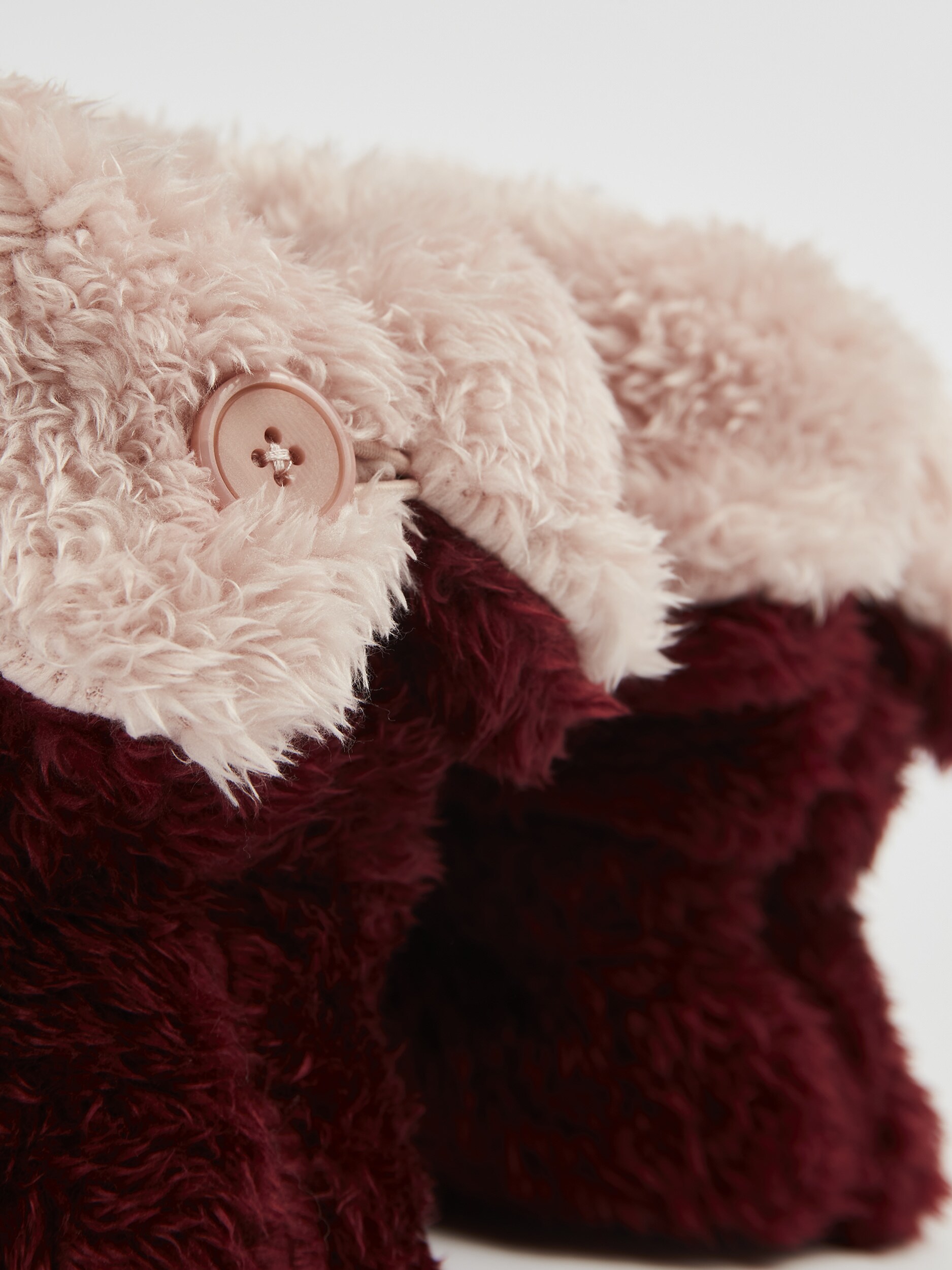 teddy slipper boots