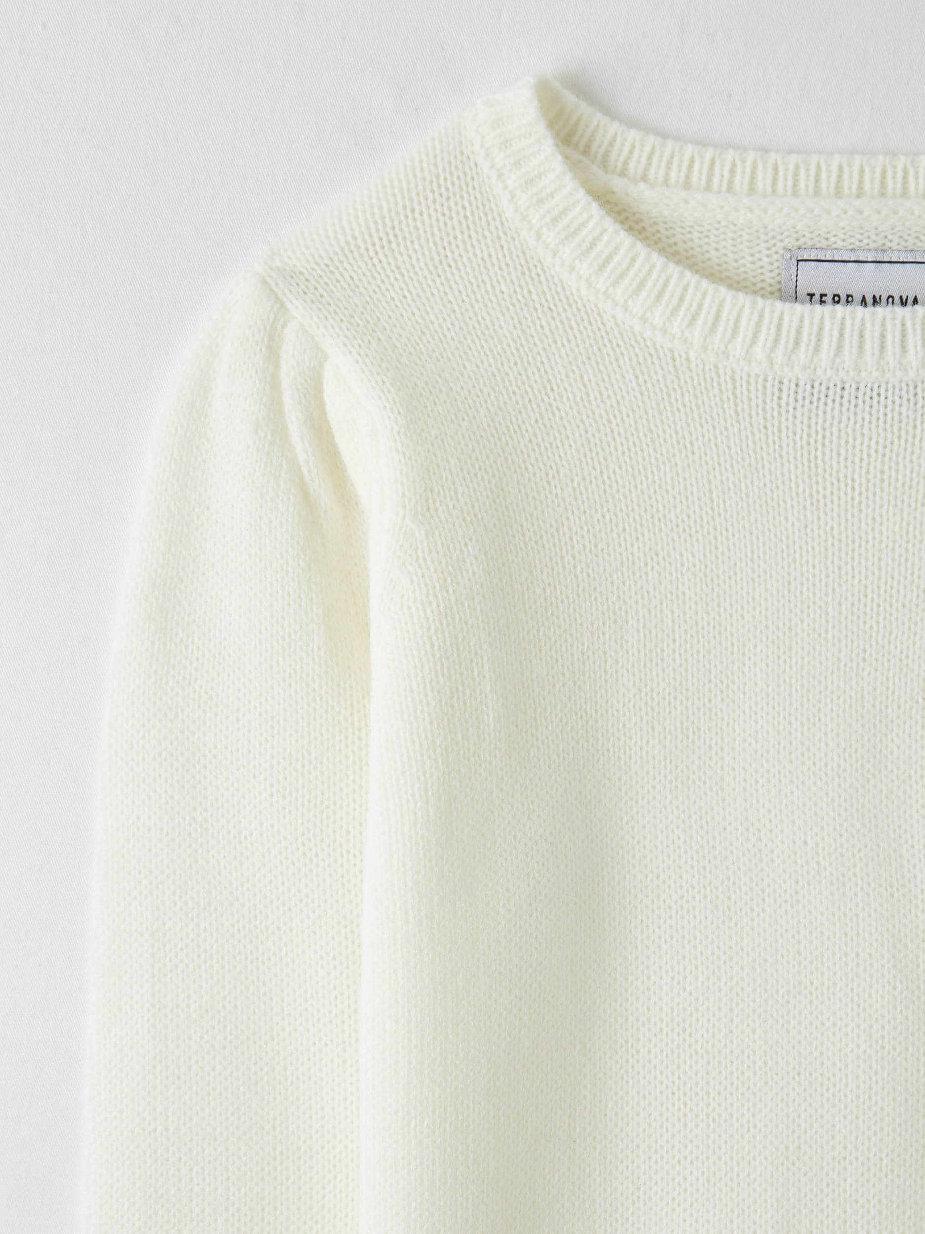 plain knit sweater