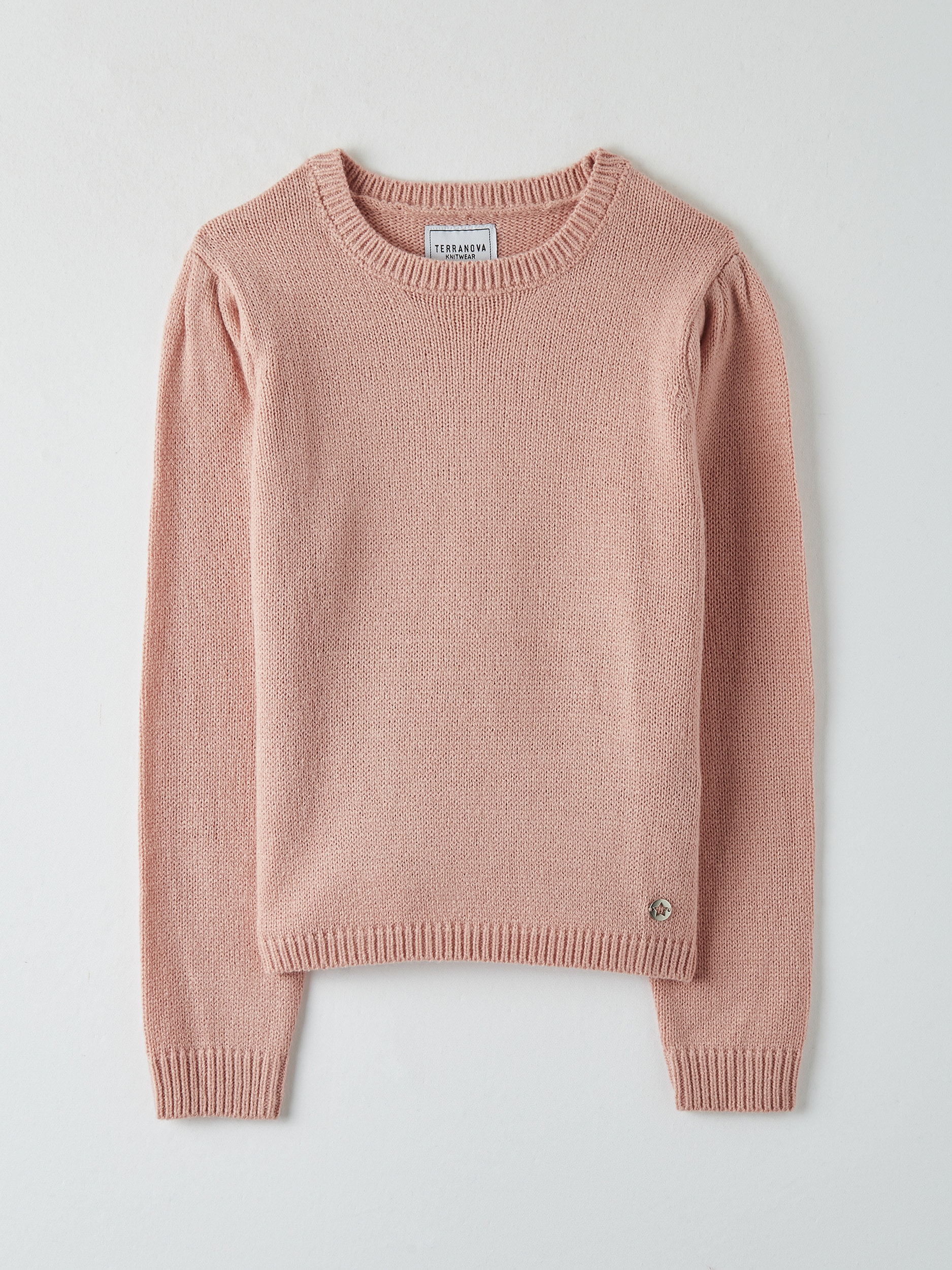 plain knit sweater