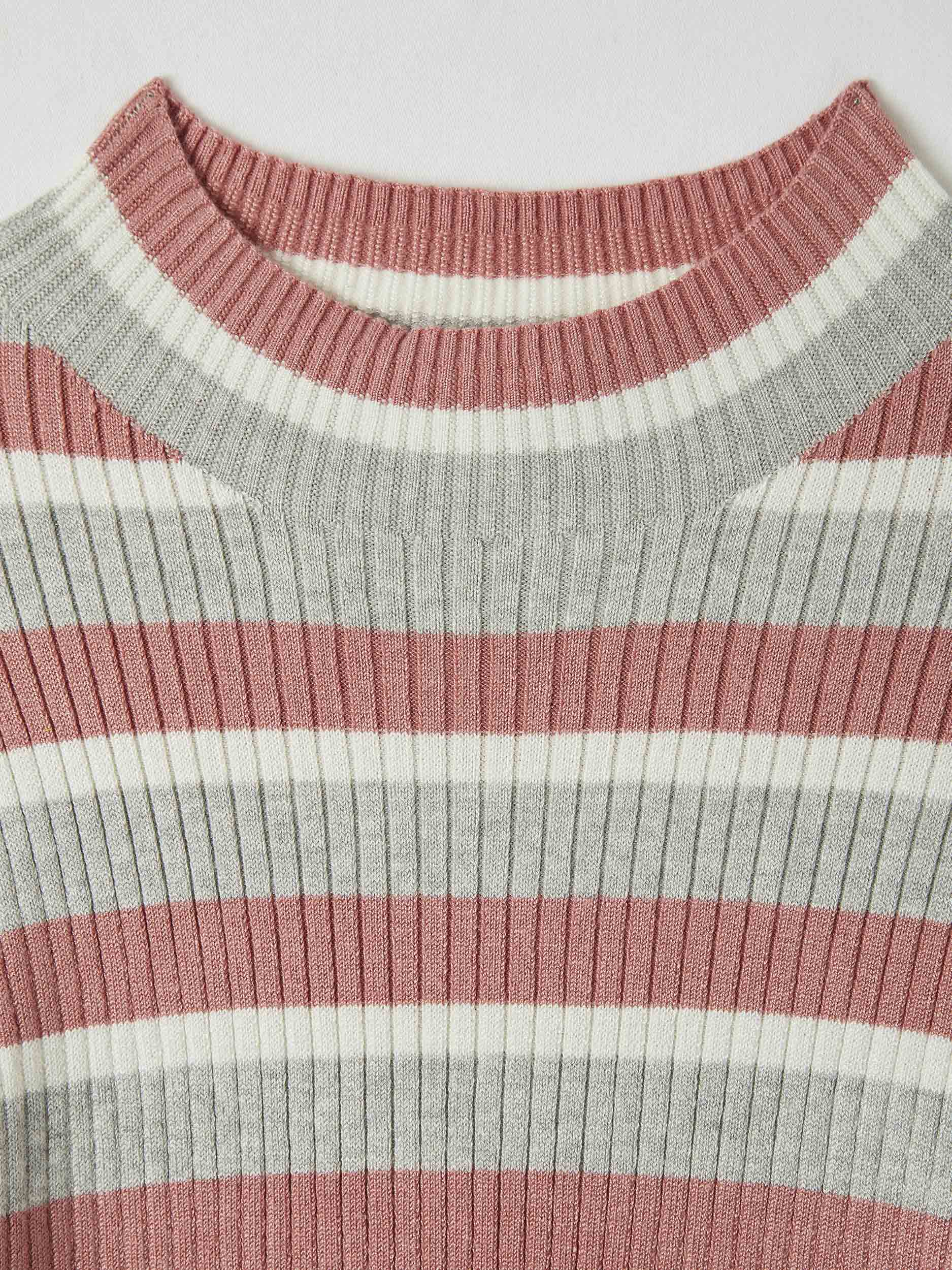 light pink mock turtleneck