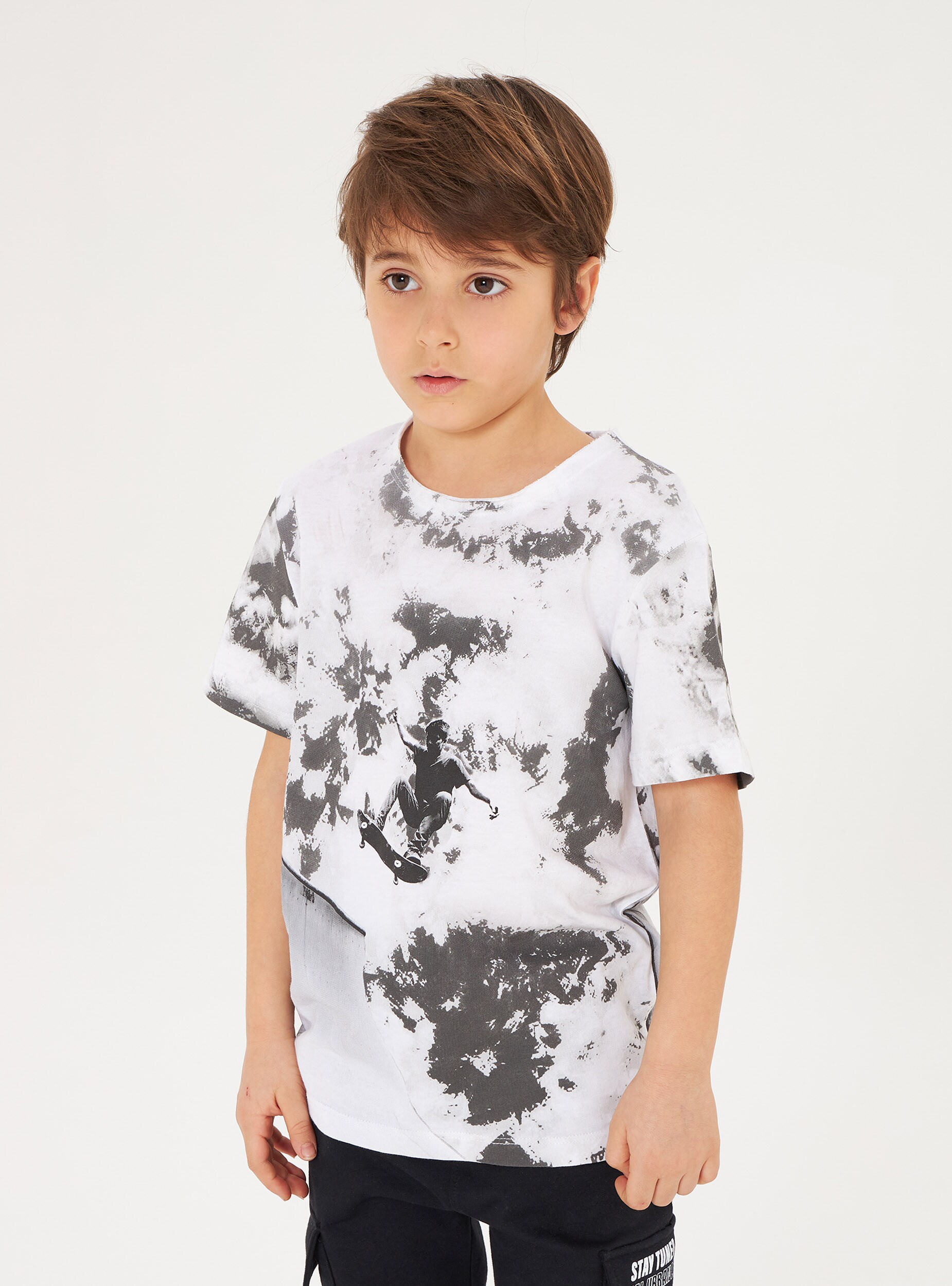 images What Do You Need To Tie Dye T-Shirts tie dye t shirt with graphic print var grey